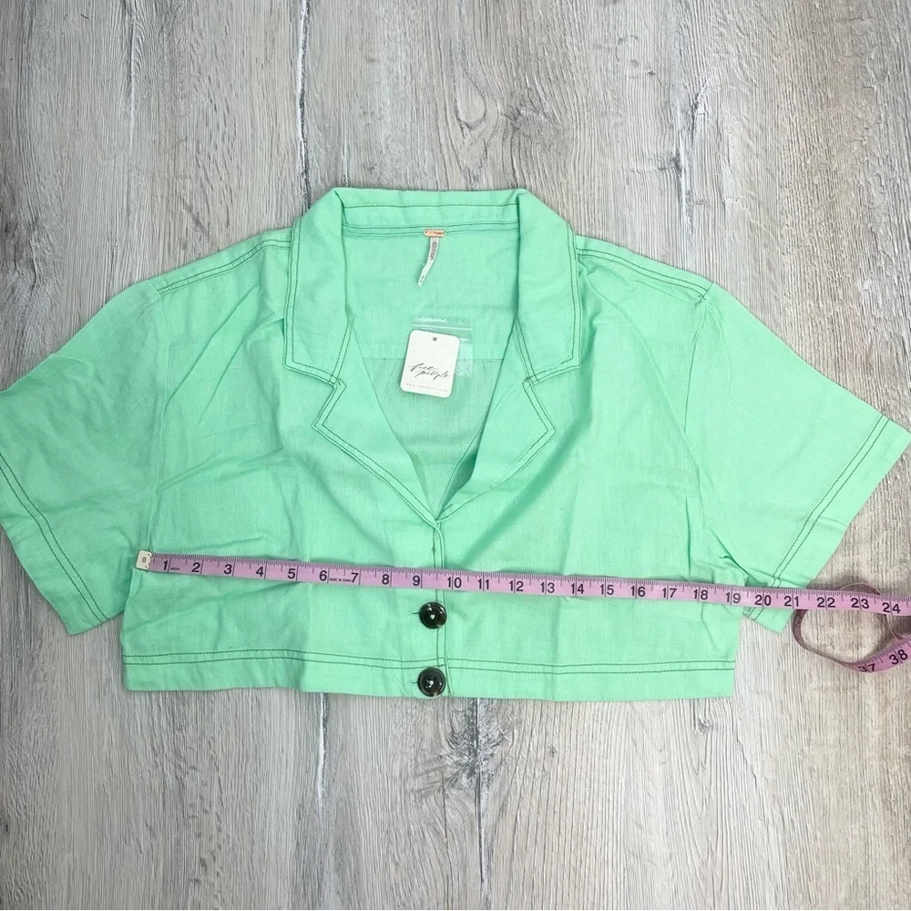 Free People Honeydew Crop Top